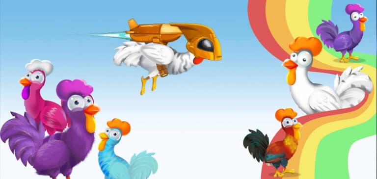 Chicken Derby Blockchain Game